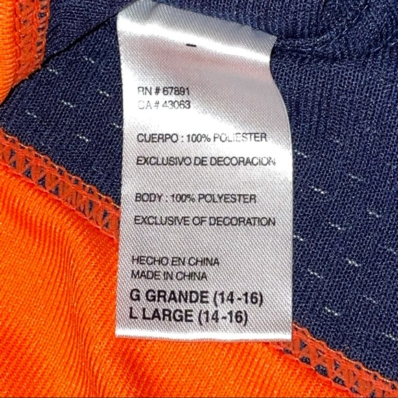 π΄SOLDπ΄Nike Peyton Manning Broncos jersey youth Sz L π₯ - Picture 7 of 7